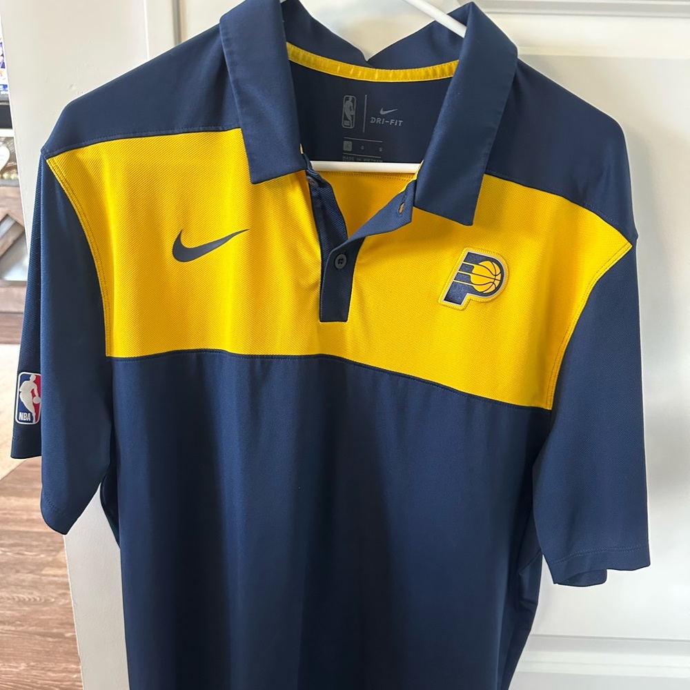 Indiana pacers Nike polo